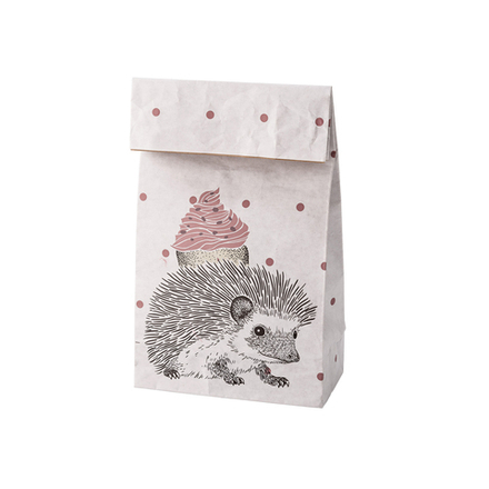 Пакет бумажный "Ежик"