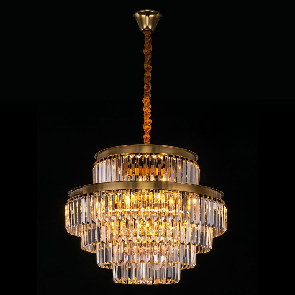 Citilux Ricky CL314263 Люстра подвесная хрустальная