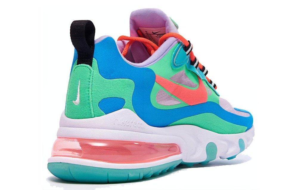 Кроссовки Nike Air Max 270 React "Psychedelic Movement" (Женская размерная сетка)