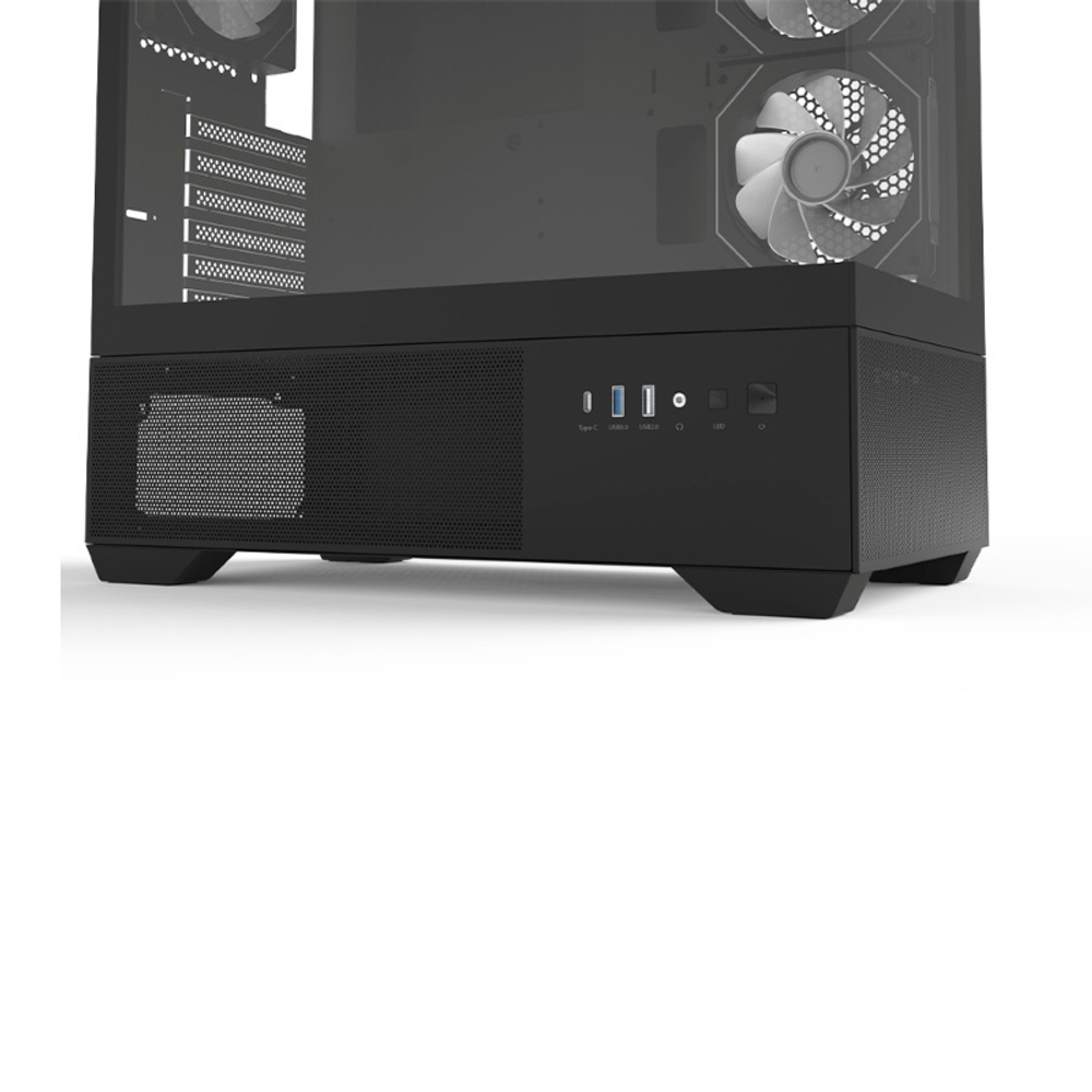 Корпус ZALMAN CHRONIX, ATX, Black, без БП