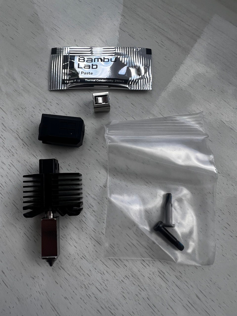 Хотенд Bambu Lab Hotend 0.4 mm X1/P1 Закалённая сталь
