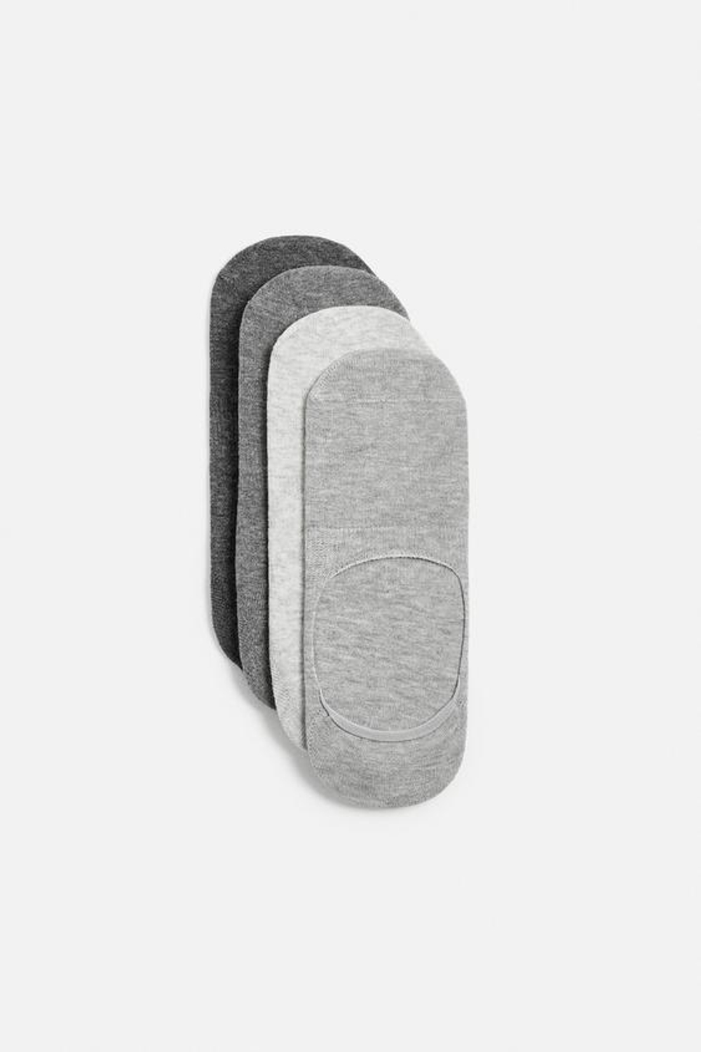 ZARA НАБОР ИЗ ЧЕТЫРЕХ ПАР КОРОТКИХ НОСКОВ, РАЗНОЦВЕТНЫЙ