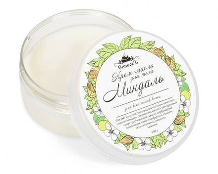 Крем-масло для тела Миндаль, 100 г (3,82 б)