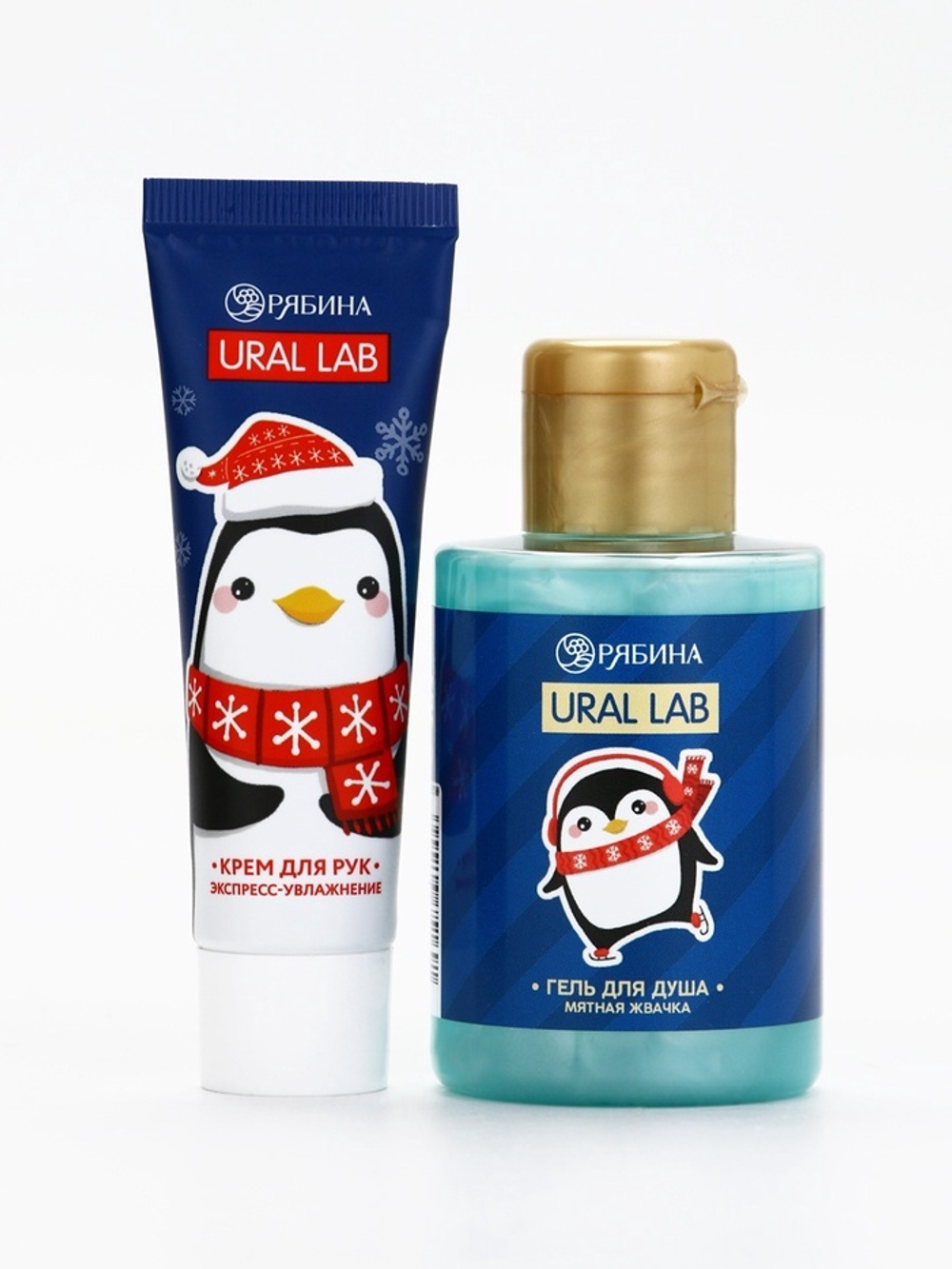 Набор "Уютной зимы", гель для душа+крем для рук