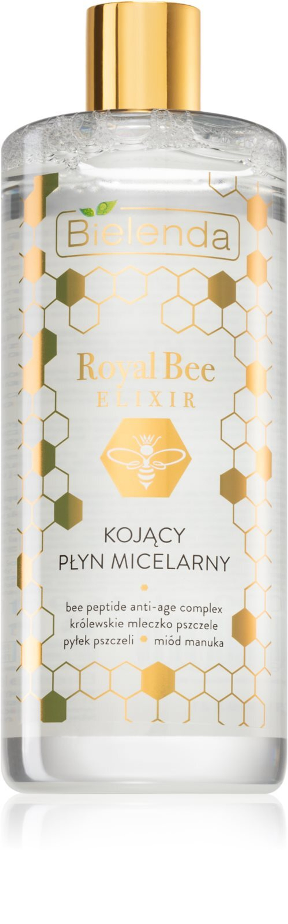 Bielenda Royal Bee Elixir - очищающая мицеллярная жидкость для снятия макияжа /   500  ml  / GTIN 5902169045531