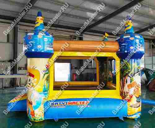 Детский надувной батут "Пиратский остров"