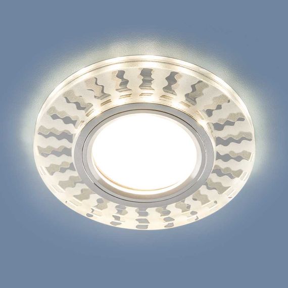 Встраиваемый светильник Elektrostandard 2248 MR16 SL/WH зеркальный/белый a047761