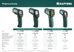 KRAFTOOL TRM-380, -50° +380°С, пирометр инфракрасный (45707-380)