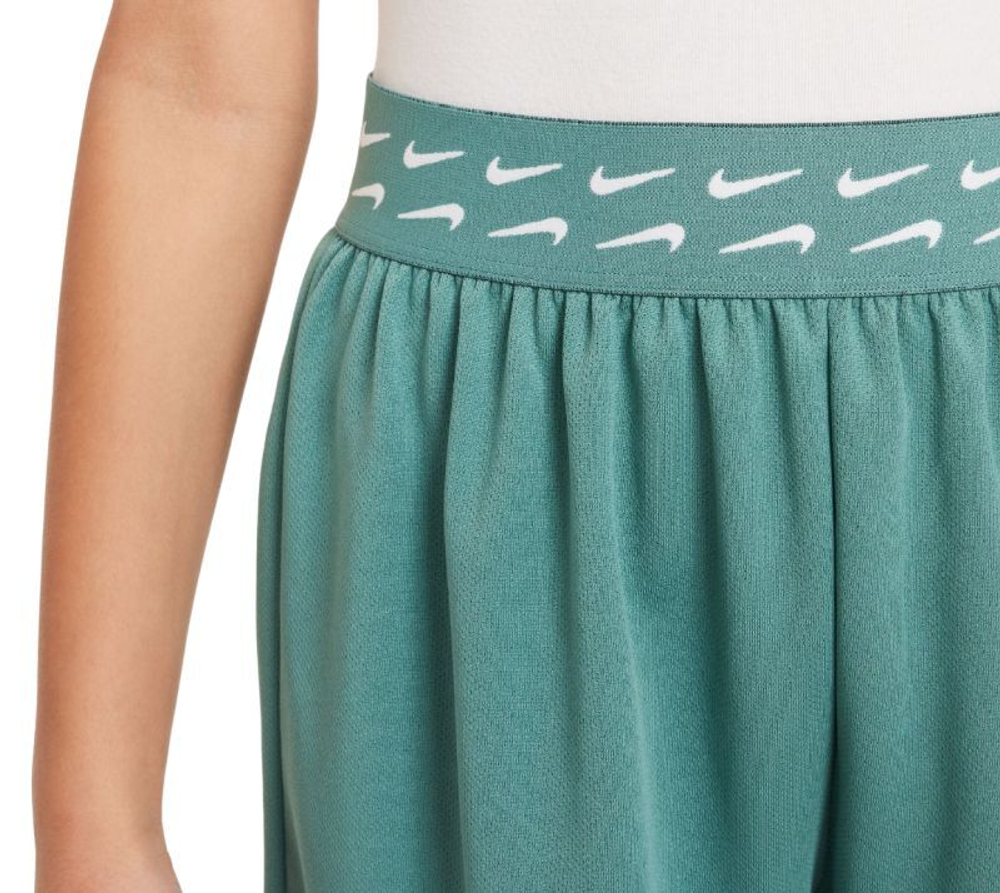 Шорты для девочки теннисные Nike Kids Dri-Fit Trophy Training Shorts - белый, разноцветный