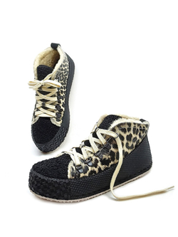 Кеды зимние "LEO Beige"