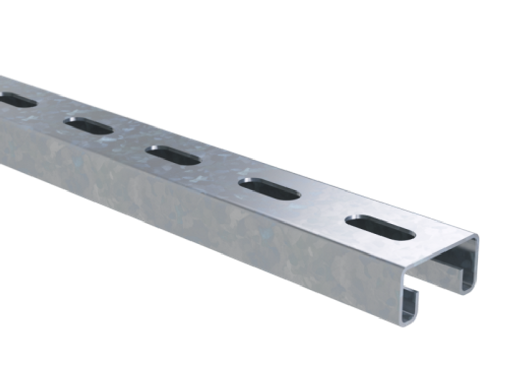 С-образный профиль 41х21, L550, толщ.2,5 мм, нержавеющая сталь AISI 304