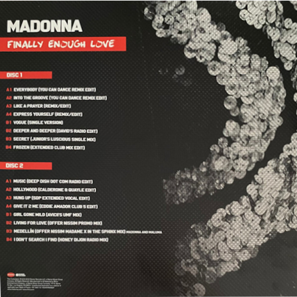Madonna / Finally Enough Love (2LP)
