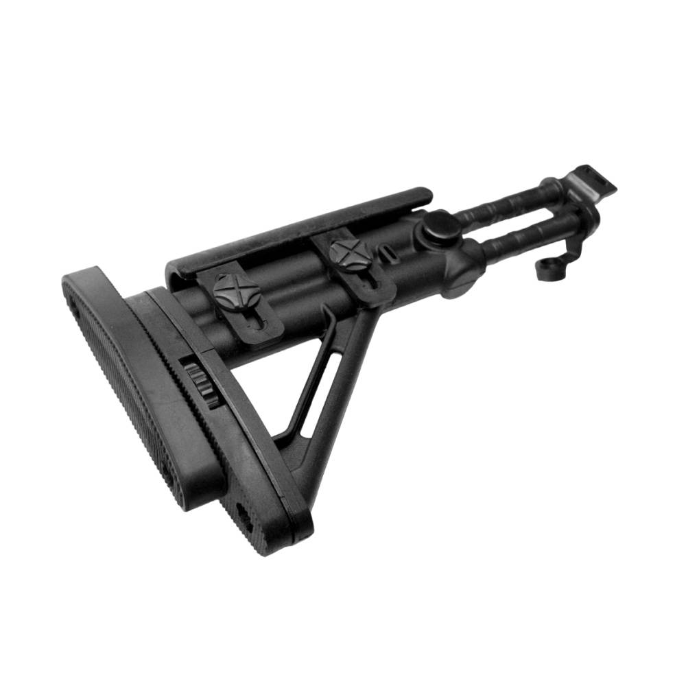 Приклад складной телескопический на АК-74М, АК-100...105, Сайга (АСПАК.74.010.00) ОТК