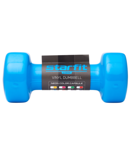 Гантель виниловая DB-101 2,5 кг, синий