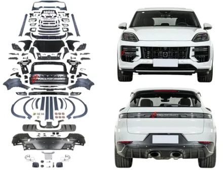 Обвес переделка в стиле 9Y0.2 Turbo GT 2024+ для PORSCHE CAYENNE 9Y0.1 2018–2023