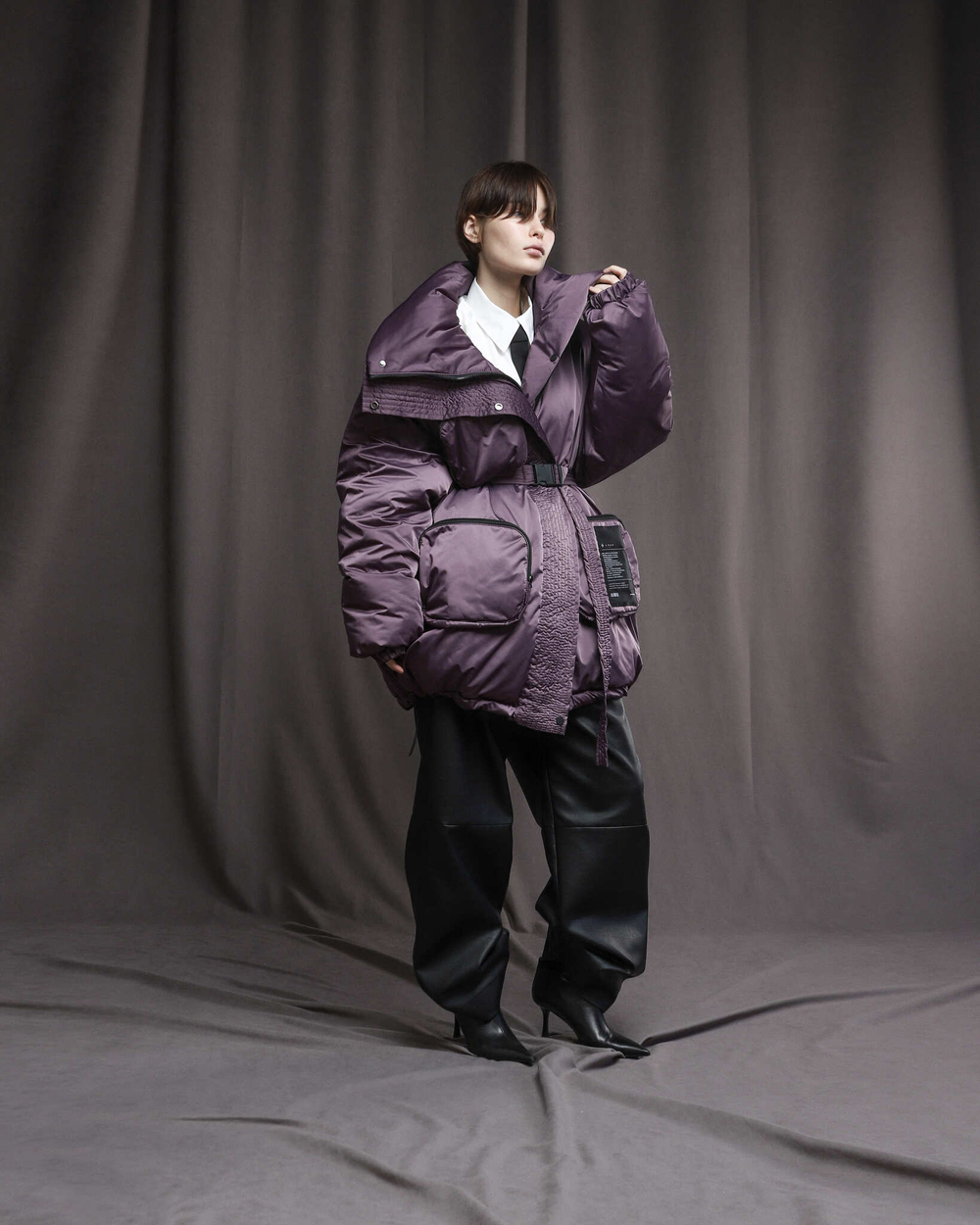 Пуховик Endorphin Purple