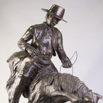 Монументальная фигура «Ковбой на коне»