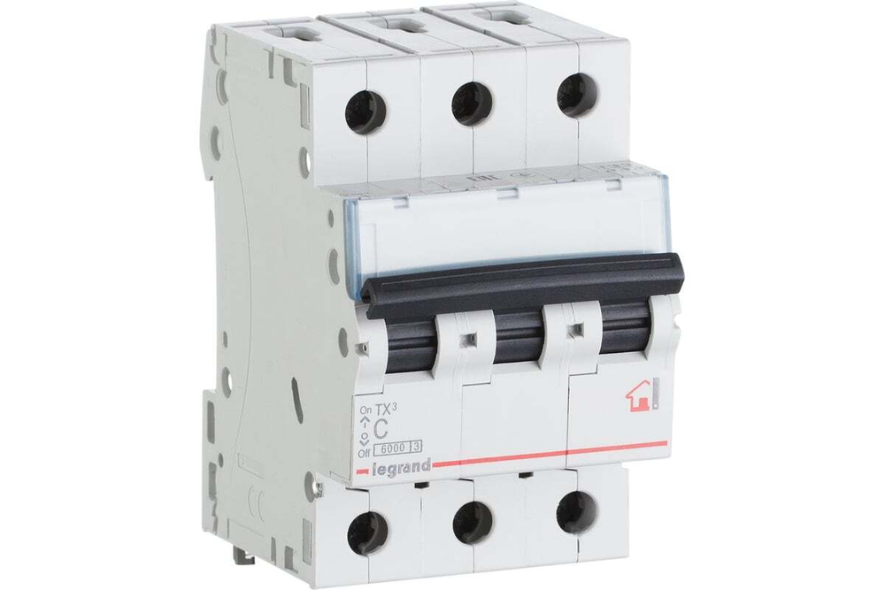 Автоматический выключатель C10A 3П 6000 Tx3 Legrand