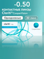 Однодневные контактные линзы Clariti 1-Day (уп. 30 линз)