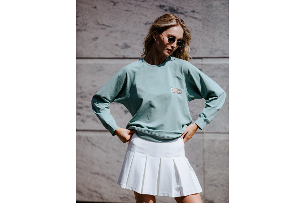 Свитшот RoadLike Mountain monster M, мятный