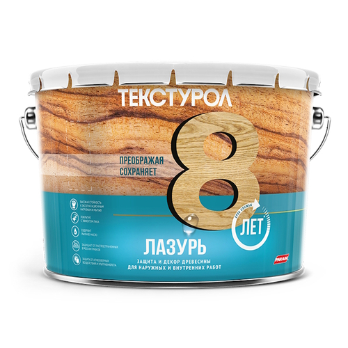Пропитка деревозащит.ср-во Текстурол ЛАЗУРЬ  бесцветный  3л