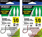 Крючок Owner 5111 RD №3/0