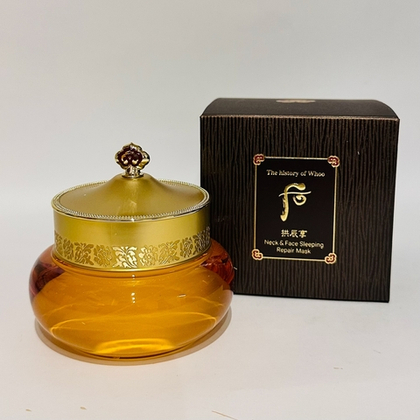 Ночная маска для лица и шеи THE HISTORY OF WHOO Neck & Face Sleeping Repair Mask 75мл