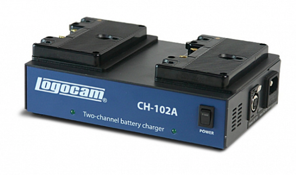 Двухканальное одновременное зарядное устройство Logocam CH-102 A