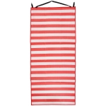 Коврик для пляжа и пикника Полоска 170*75 см, красный