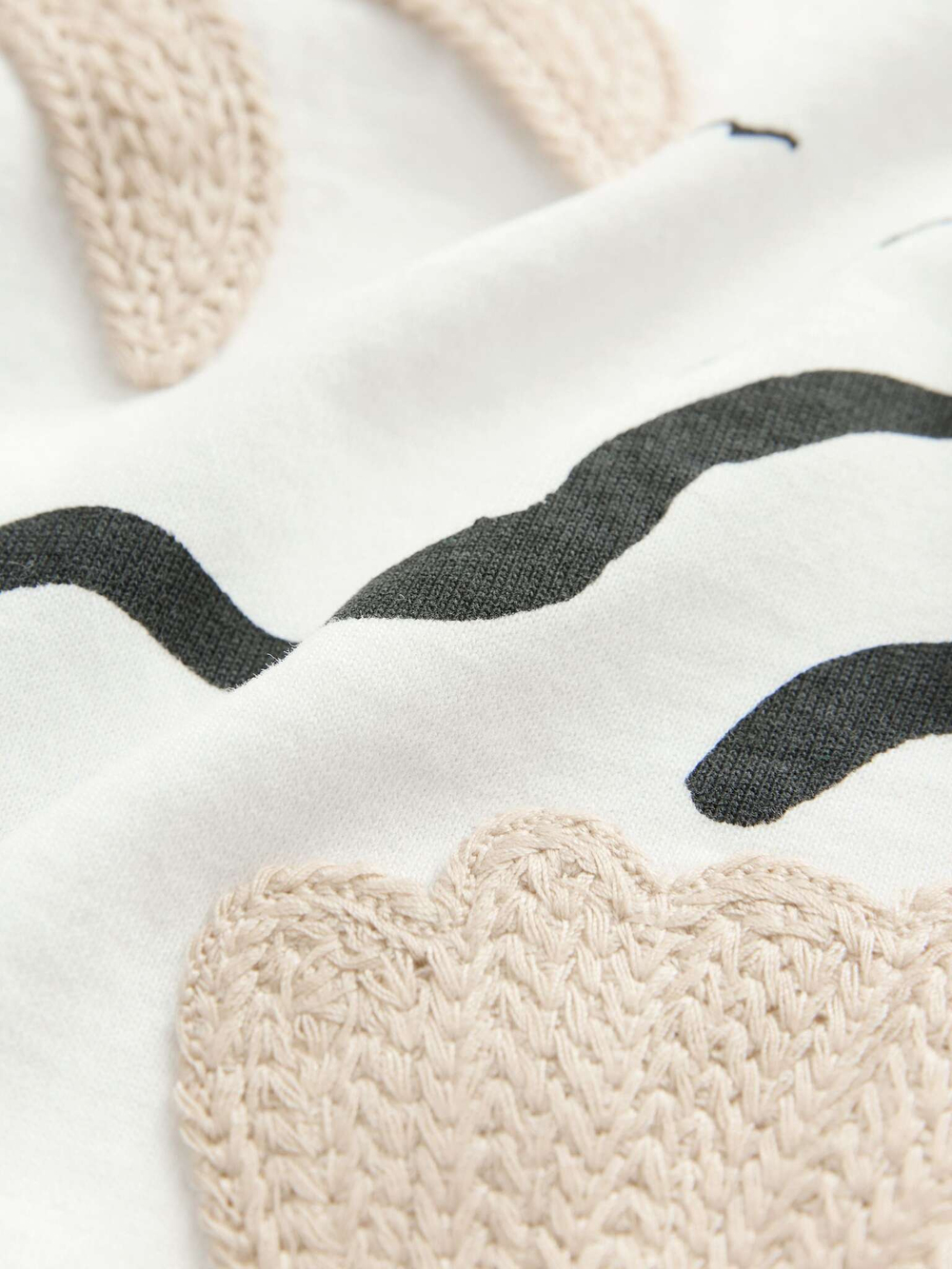 Футболка и шорты в комплекте для девочки Next AH6-446, Кремовый