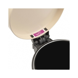 Ведро для мусора Brabantia миндальное МС 12л крышка