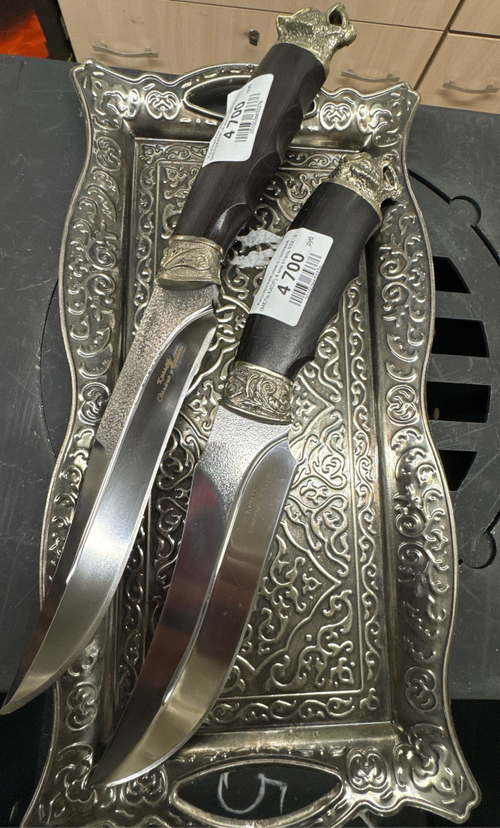 Кизлярский нож с головой (МЕЛЬХИОР) 4 мм сталь 95Х18