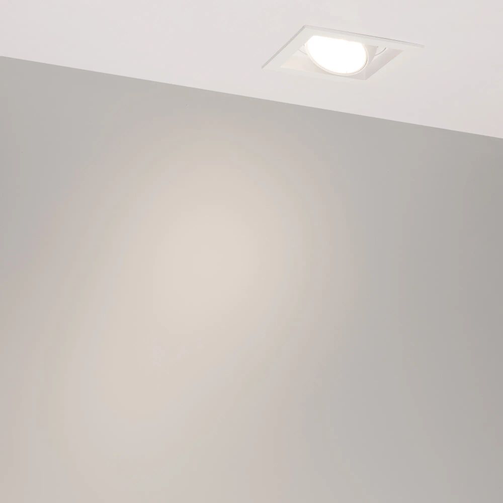 Светильник MS-VORTEX-BUILT-S117x117-20W Day4000 (WH-WH, 20 deg, 230V) (Arlight, IP20 Металл, 5 лет) 057917