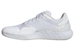 Мужские кроссовки теннисные Adidas Defiant Speed 2 M Clay - footwear white/core black/green one