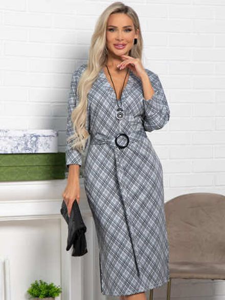 Платье Фокси (серое) П15438-4М LT Collection