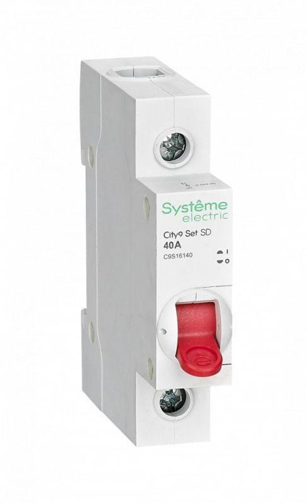 Выключатель нагрузки 1п 40А 230В City9 Set SE C9S16140
