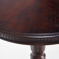 Стол STEFANO бук, мдф, 100+30x80x77см, Tobacco