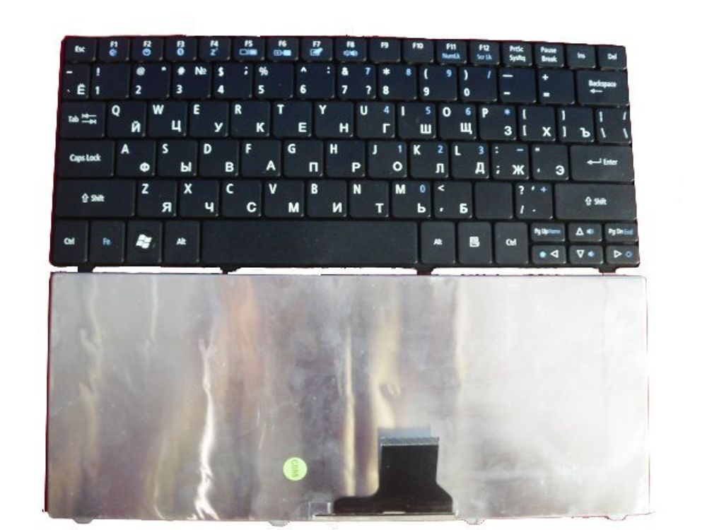 Клавиатура для ноутбука Acer ONE 751, 752, 753, 1410, 1810T, ZA5, Ferrari One, Aspire 3935, 3936, Gateway EC14, LT31 Series Black