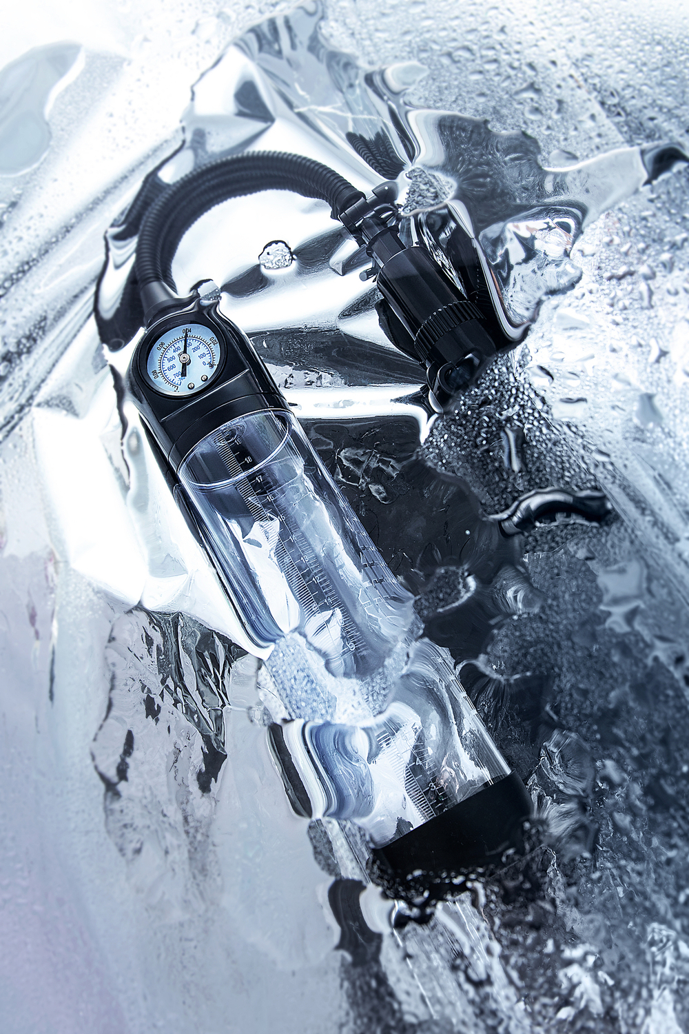 Механическая помпа Sexus Men Training Helmer черная 70 см