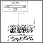 Люстра подвесная Odeon Light 5104/8A COINS