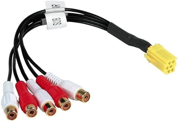 Адаптер Mini ISO-&amp;gt;5RCA