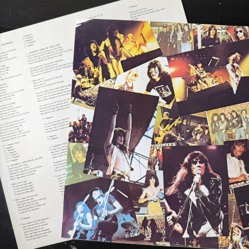 Saxon ‎– Strong Arm Of The Law (Япония 1980г.)