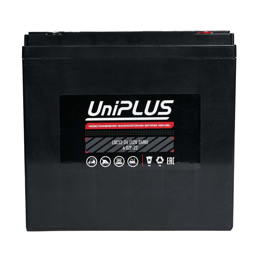Тяговый аккумулятор LEOCH UniPLUS LDC12-26-DT