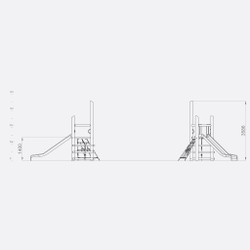 Игровая конструкция «LE-01.09» для детских площадок