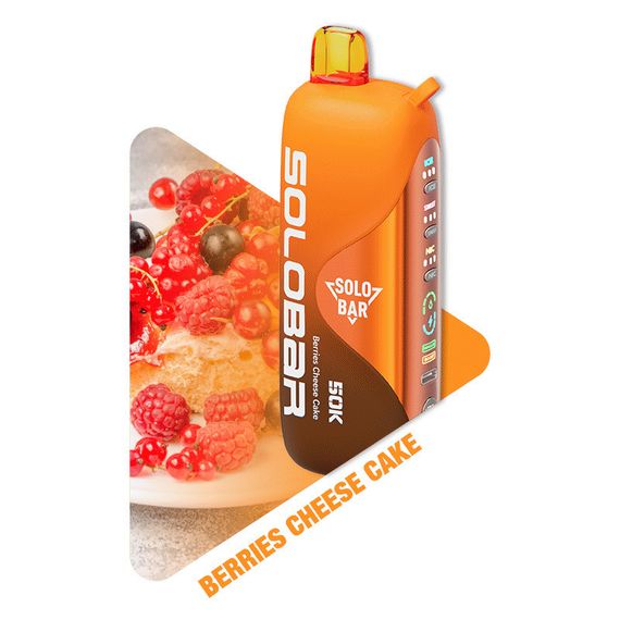 SOLOBAR Vanguard 50K - Berries Cheese Cake (5% nic)