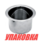 Подстаканник из нержавеющей стали, H60 мм, Marine Rocket (упаковка из 6 шт.)