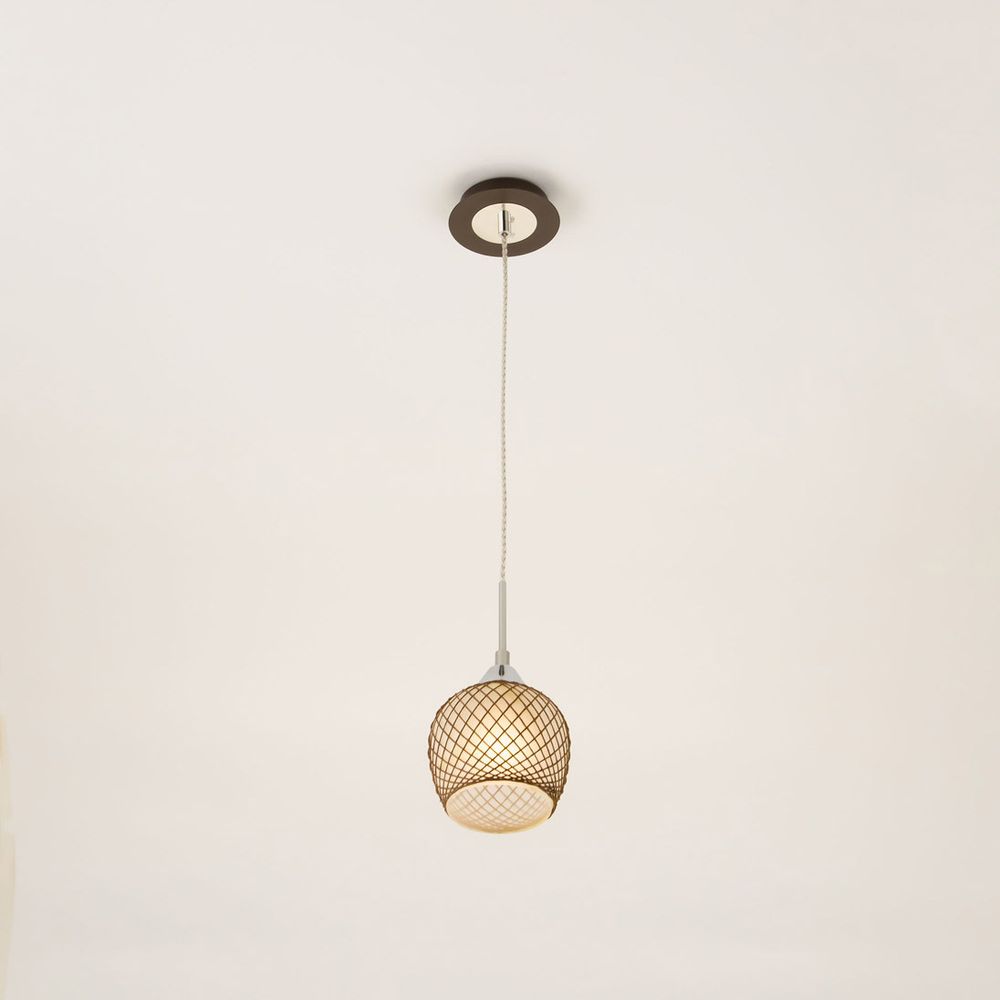 Citilux Сюзи CL171112 Подвесной светильник Венге Хром