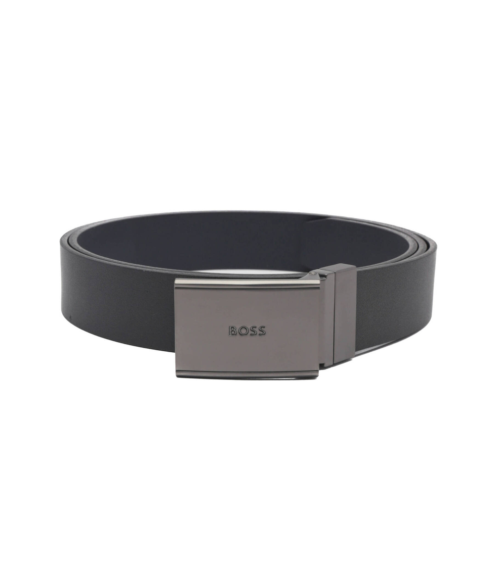 двусторонний кожаный ремень gemmy-soft_gb35 BOSS BLACK - черный(50481175)