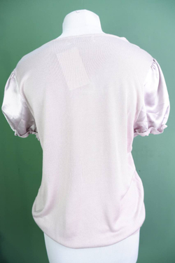 Блузка со стразами, визуально 50 размер