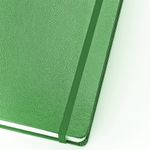 Блокнот А5 (144х212 мм), 100 л., твердая обложка, балакрон, открытие вверх, BRUNO VISCONTI, Зеленый, 3-103/03